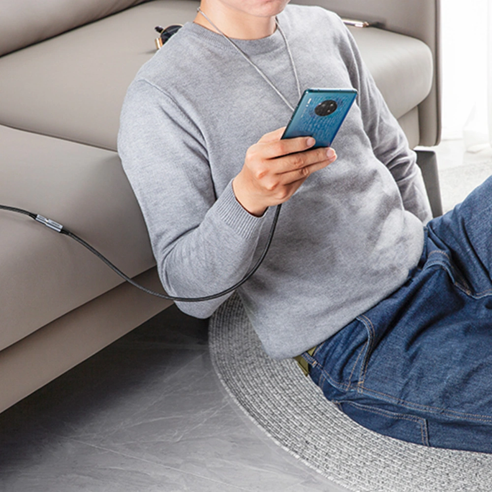 Kabel przedłużający UGREEN US372 USB-C 3.1 10Gb/s 1m szary