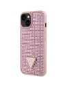 Buy Guess GUHCP14SHDGTPP Apple iPhone 14 pink hardcase Rhinestone Triangle - GUE2598 - {ean13} - Home Screen Store Europe