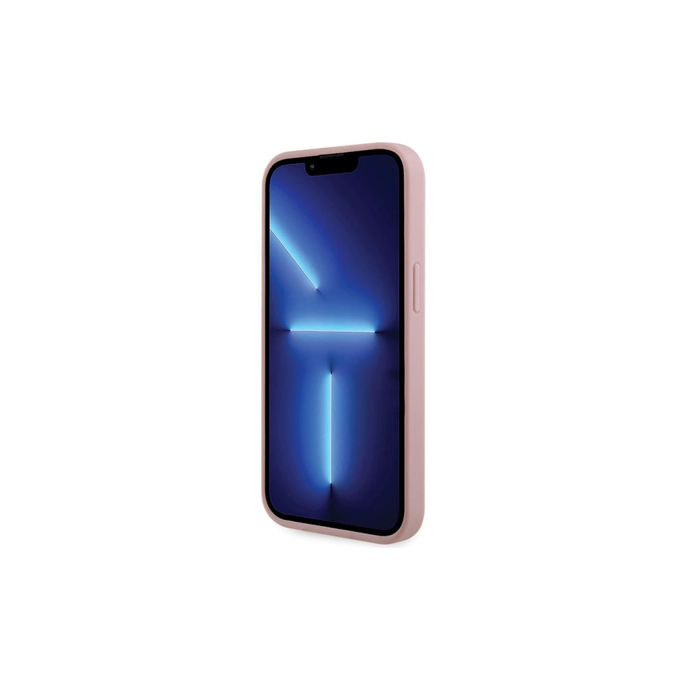 Etui Guess GUHCP14SHDGTPP Apple iPhone 14 różowy/pink hardcase Rhinestone Triangle