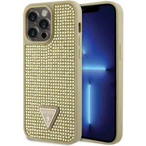 Kup Etui Guess GUHCP14XHDGTPD Apple iPhone 14 Pro Max zlatý/gold hardcase Rhinestone Triangle - GUE2599 - {ean13} - Sklep Home Screen