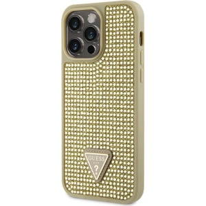 Kup Etui Guess GUHCP14XHDGTPD Apple iPhone 14 Pro Max zlatý/gold hardcase Rhinestone Triangle - GUE2599 - {ean13} - Sklep Home Screen
