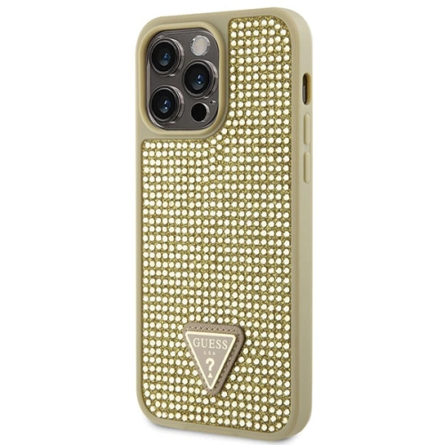 Kup Etui Guess GUHCP14XHDGTPD Apple iPhone 14 Pro Max zlatý/gold hardcase Rhinestone Triangle - GUE2599 - {ean13} - Sklep Home Screen