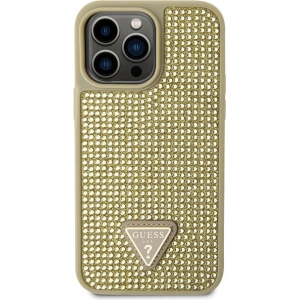Kup Etui Guess GUHCP14XHDGTPD Apple iPhone 14 Pro Max zlatý/gold hardcase Rhinestone Triangle - GUE2599 - {ean13} - Sklep Home Screen