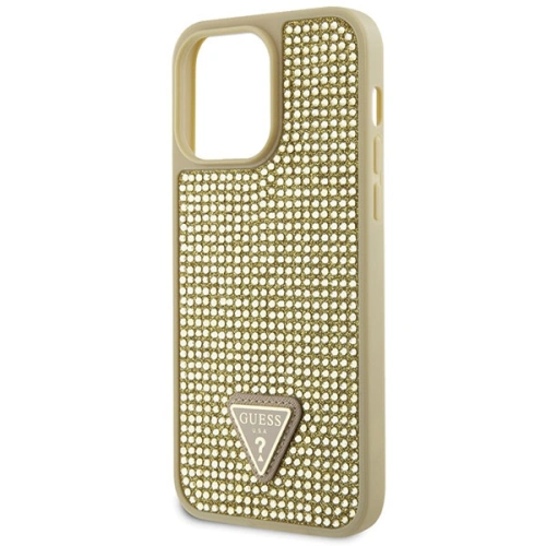 Kup Etui Guess GUHCP14XHDGTPD Apple iPhone 14 Pro Max zlatý/gold hardcase Rhinestone Triangle - GUE2599 - {ean13} - Sklep Home Screen