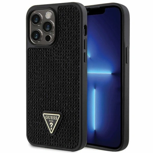 Kup Etui Guess GUHCP14XHDGTPK Apple iPhone 14 Pro Max czarny/black hardcase Rhinestone Triangle - GUE2600 - {ean13} - Sklep Home Screen