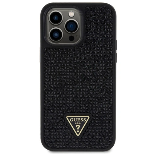 Kup Etui Guess GUHCP14XHDGTPK Apple iPhone 14 Pro Max czarny/black hardcase Rhinestone Triangle - GUE2600 - {ean13} - Sklep Home Screen