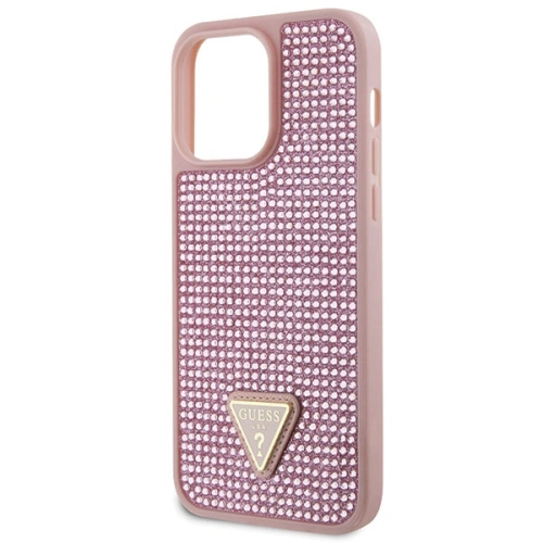Kup Etui Guess GUHCP14XHDGTPP Apple iPhone 14 Pro Max różowy/pink hardcase Rhinestone Triangle - GUE2601 - {ean13} - Sklep Home Screen
