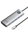 Orico HUB Docking Station 10in1 USB-C, HDMI, 3xUSB, SD/TF, Audio (gray)