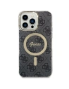 Etui Guess GUHMS23MH4STK Samsung Galaxy S23+ Plus czarny/black hardcase 4G MagSafe