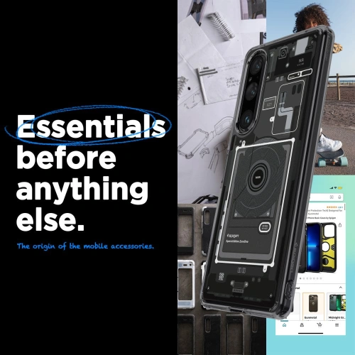 Kup Etui Spigen Ultra Hybrid Sony Xperia 1 V Zero One - SPN2872 - {ean13} - Sklep Home Screen