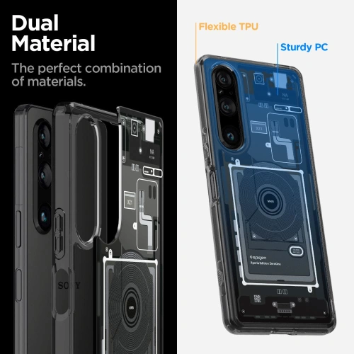 Kup Etui Spigen Ultra Hybrid Sony Xperia 1 V Zero One - SPN2872 - {ean13} - Sklep Home Screen