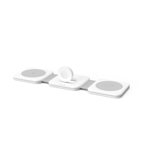Kup Vezeték nélküli töltő Tech-Protect QI15W-A24 3in1 Magnetic Wireless Charger MagSafe Fehér - THP1987 - {ean13} - Sklep Home Screen