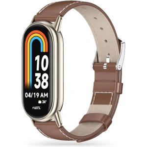 Kup Pásek Tech-Protect Leatherfit Xiaomi Mi Smart Band 8 / 8 NFC / 9 Hnědý - THP1995 - {ean13} - Sklep Home Screen