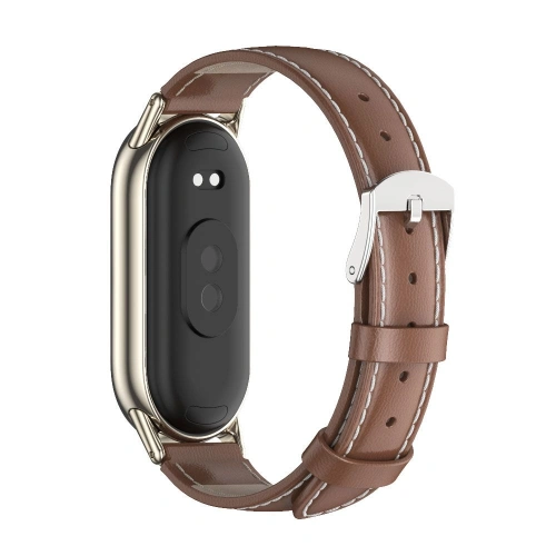 Kup Tech-Protect Xiaomi Armband Leatherfit Mi Smart Band 8 / 8 NFC / 9 Braun - THP1995 - {ean13} - Sklep Home Screen