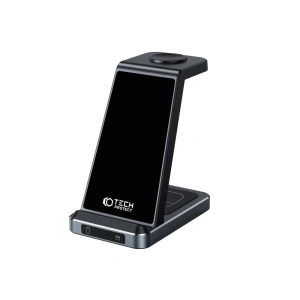 Kup Ładowarka bezprzewodowa Tech-Protect QI15W-A26 3in1 Wireless Charger Black - THP1996 - {ean13} - Sklep Home Screen