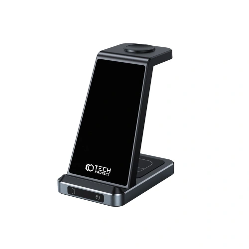 Kup Încărcător wireless Tech-Protect QI15W-A26 3in1 Încărcător Wireless Negru - THP1996 - {ean13} - Sklep Home Screen