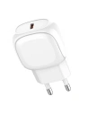 Încărcător de rețea LDNIO A1206C, USB-C, 27W + cablu USB-C/USB-C (alb)