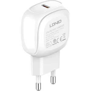 Kup Ładowarka sieciowa LDNIO A1206C, USB-C, 27W + kabel USB-C/USB-C (biała) - LDN452 - {ean13} - Sklep Home Screen