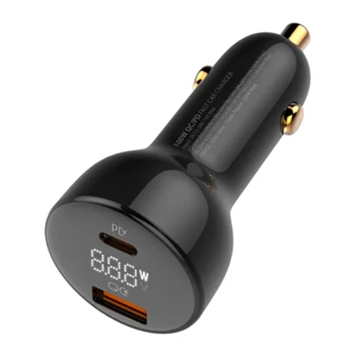 Kup Încărcător auto LDNIO C101, USB + USB-C, 100W + cablu USB-A/microUSB (negru) - LDN454 - {ean13} - Sklep Home Screen