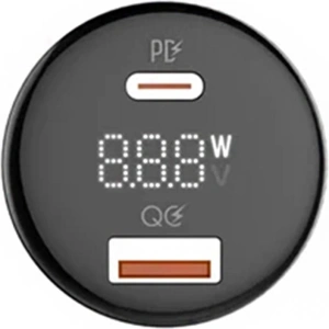 Kup Ładowarka samochodowa LDNIO C101, USB + USB-C, 100W + kabel USB-A/microUSB (czarna) - LDN454 - {ean13} - Sklep Home Screen