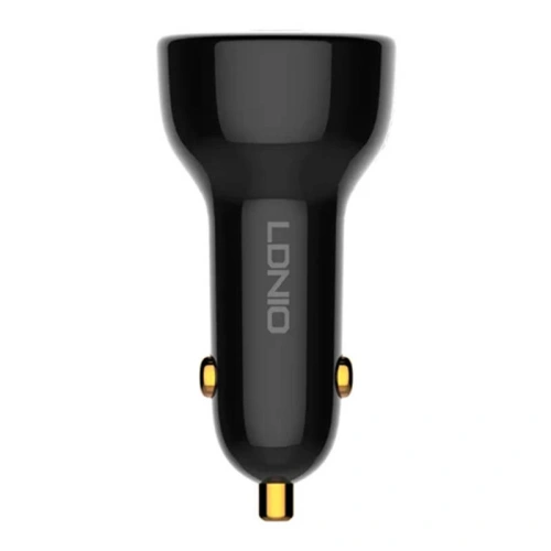 Kup Încărcător auto LDNIO C101, USB + USB-C, 100W + cablu USB-A/Lightning - LDN455 - {ean13} - Sklep Home Screen
