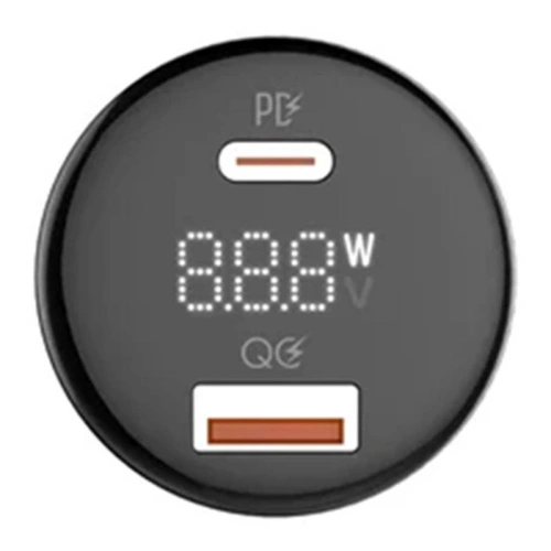 Kup Încărcător auto LDNIO C101, USB + USB-C, 100W + cablu USB-A/Lightning - LDN455 - {ean13} - Sklep Home Screen