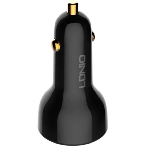 Kup Ładowarka samochodowa LDNIO C101, USB + USB-C, 100W + kabel USB-A/Lightning - LDN455 - {ean13} - Sklep Home Screen