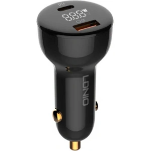 Kup Autós töltő LDNIO C101, USB + USB-C, 100W + USB-C/USB-C kábel (fekete) - LDN457 - {ean13} - Sklep Home Screen