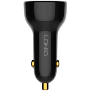 Kup Ładowarka samochodowa LDNIO C101, USB + USB-C, 100W + kabel USB-C/USB-C (czarna) - LDN457 - {ean13} - Sklep Home Screen