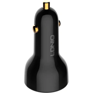 Kup Ładowarka samochodowa LDNIO C101, USB + USB-C, 100W + kabel USB-C/USB-C (czarna) - LDN457 - {ean13} - Sklep Home Screen