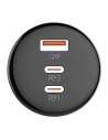 Kup LDNIO Autoladegerät C102, USB + 2x USB-C, 160W + USB-A/Lightning-Kabel (schwarz) - LDN460 - {ean13} - Sklep Home Screen