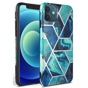 Kup Etui Tech-Protect Marble Apple iPhone 12 mini Blue - THP1997 - {ean13} - Sklep Home Screen