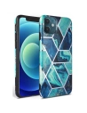Tech-Protect Apple Tasche Marmor iPhone 12 mini Blau