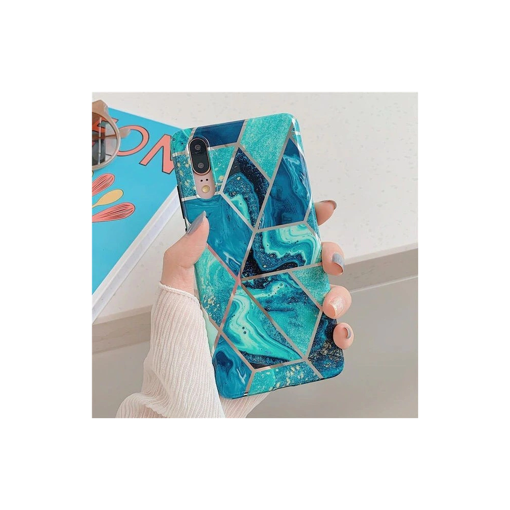 Etui Tech-Protect Marble Apple iPhone 12 mini Blue