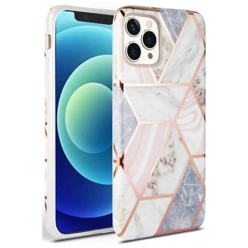 Kup Etui Tech-Protect Marble Apple iPhone 12 Pro Max Roz - THP2000 - {ean13} - Sklep Home Screen