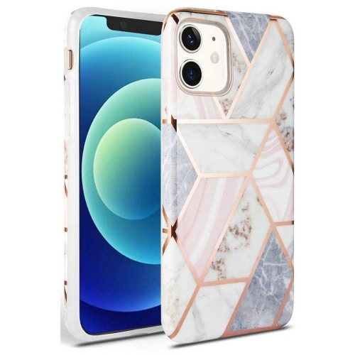 Kup Tech-Protect Apple Tasche Marmor iPhone 12 mini Rosa - THP2001 - {ean13} - Sklep Home Screen
