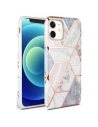 Etui Tech-Protect Marble Apple iPhone 12 mini Rózsaszín