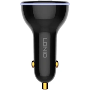 Kup Ładowarka samochodowa LDNIO C102, USB + 2x USB-C, 160W + kabel USB-C/USB-C (czarna) - LDN462 - {ean13} - Sklep Home Screen