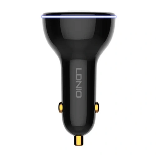 Kup Încărcător auto LDNIO C102, USB + 2x USB-C, 160W + cablu USB-C/USB-C (negru) - LDN462 - {ean13} - Sklep Home Screen