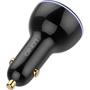 Kup Ładowarka samochodowa LDNIO C102, USB + 2x USB-C, 160W + kabel USB-C/USB-C (czarna) - LDN462 - {ean13} - Sklep Home Screen