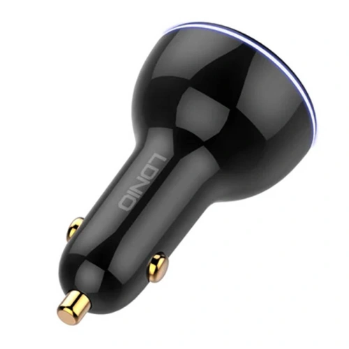 Kup Încărcător auto LDNIO C102, USB + 2x USB-C, 160W + cablu USB-C/USB-C (negru) - LDN462 - {ean13} - Sklep Home Screen