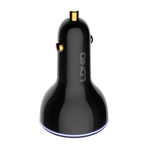 Kup Încărcător auto LDNIO C102, USB + 2x USB-C, 160W + cablu USB-C/USB-C (negru) - LDN462 - {ean13} - Sklep Home Screen