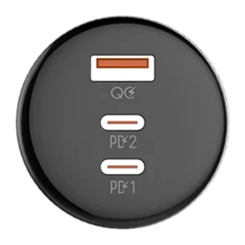 Kup Încărcător auto LDNIO C102, USB + 2x USB-C, 160W + cablu USB-C/USB-C (negru) - LDN462 - {ean13} - Sklep Home Screen