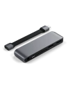 Kup Satechi Hub USB-C (USB-C 60W, 4K HDMI, USB-A, micro/SD-Kartenleser, Klinkenanschluss) (spacegrau) - STH47 - {ean13} - Sklep Home Screen