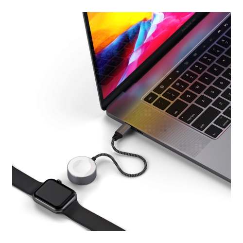 Kup Încărcător magnetic Satechi Apple Watch USB-C 7cm (space gray) - STH51 - {ean13} - Sklep Home Screen