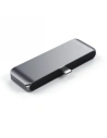 Kup Satechi Hub Aluminium Mobile Pro Hub USB-C (USB-C 60W, 4K HDMI, USB-A 3.0, Klinkenanschluss) (spacegrau) - STH55 - {ean13} - Sklep Home Screen