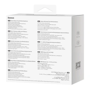 Buy Baseus Bowie EZ10 TWS Earphones Bluetooth 5.3 (black) - BSU4198 - {ean13} - Home Screen Store Europe