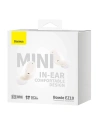 Buy Baseus Bowie EZ10 TWS Earphones Bluetooth 5.3 (white) - BSU4199 - {ean13} - Home Screen Store Europe