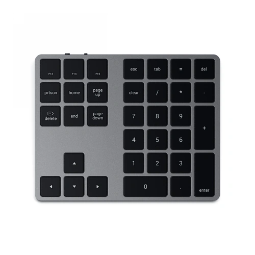 Kup Bezdrátová numerická klávesnice Satechi Aluminium Extended Keypad Bluetooth (space gray) - STH57 - {ean13} - Sklep Home Screen