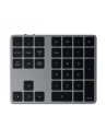 Bezdrátová numerická klávesnice Satechi Aluminium Extended Keypad Bluetooth (space gray)